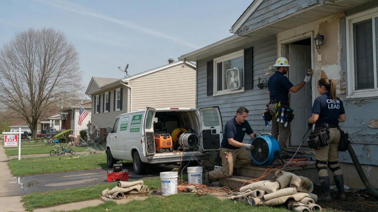 Flood Cleanup in Tupelo, AR near me